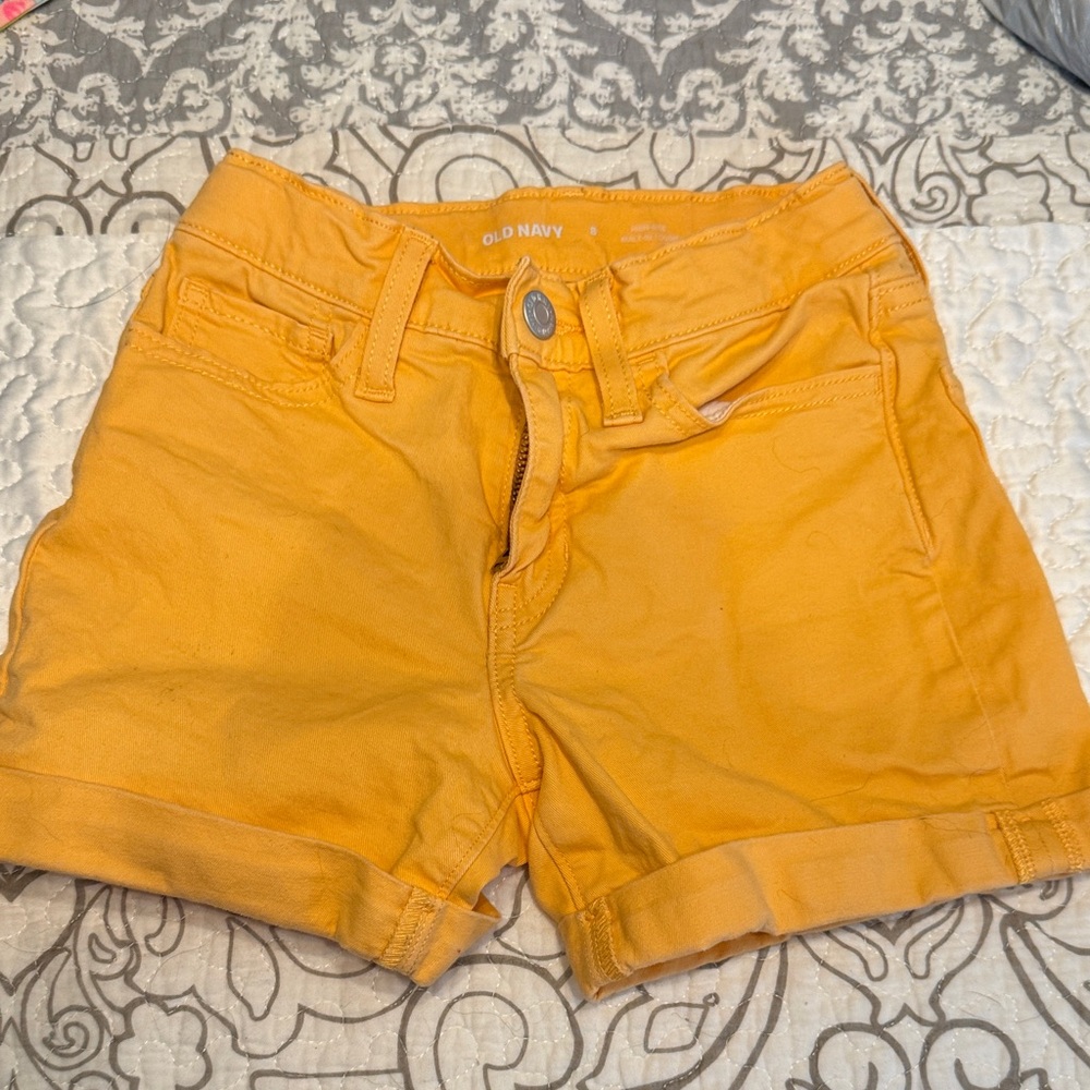 Old Navy Vibrant Orange Shorts